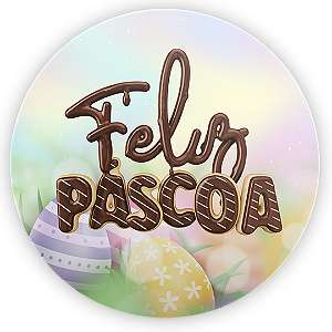 Capa Mini Painel Sublimado - Pascoa