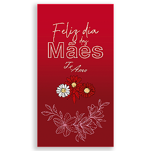 Capa Faixa Lateral Sublimado - Dia das Mães