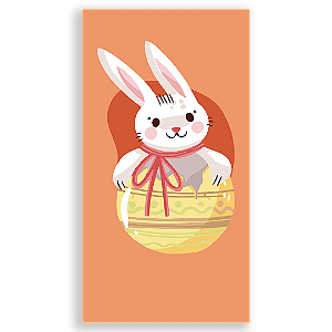 Capa Faixa Lateral Sublimado - Páscoa