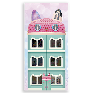 Capa Faixa Lateral Sublimado - Casa Mágica da Gabby