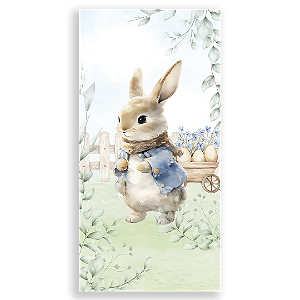 Capa Faixa Lateral Sublimado - Páscoa