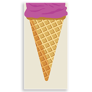 Capa Faixa Lateral Sublimado - Sorvete