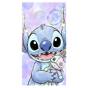 Capa Faixa Lateral Sublimado - Stitch