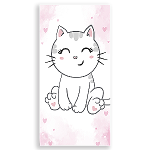 Capa Faixa Lateral Sublimado - Gatinha