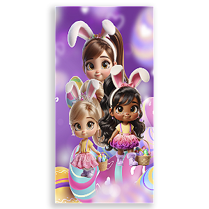 Capa Faixa Lateral Sublimado - Pascoa