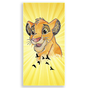 Capa Faixa Lateral Sublimado - Rei Leão