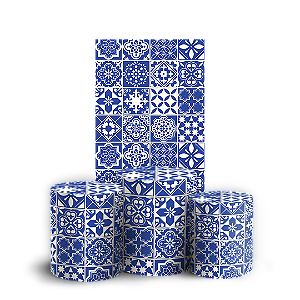 Capas Faixa Lateral e Trio Cilindro Sublimado Vest Facil - Grécia