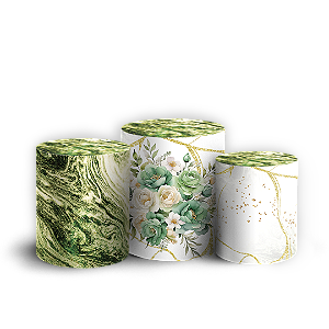 Capas Trio Cilindro Sublimado Vest Facil - Dia das Mães