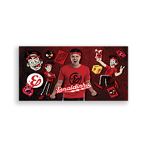 Capa Painel Retangular Sublimado - Enaldinho