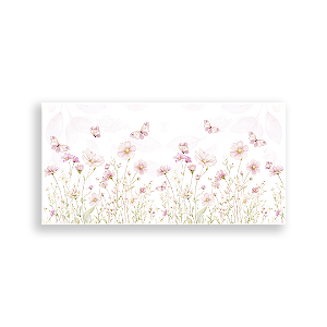 Capa Painel Retangular Sublimado - Jardim Rosa