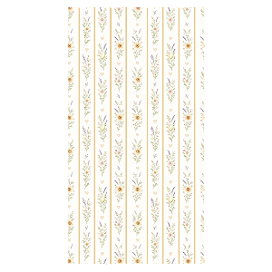 Faixa Lateral Sublimado 3D - Cores Marrom Floral