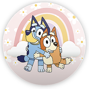 Mini Painel Sublimado - Bluey