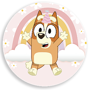 Mini Painel Sublimado - Bluey