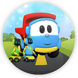 Mini Painel Sublimado - Leo O Caminhão