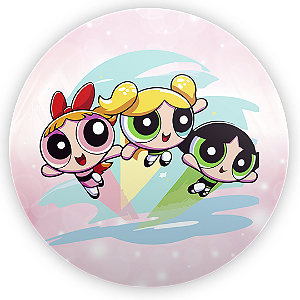 Mini Painel Sublimado - Meninas Super Poderosas