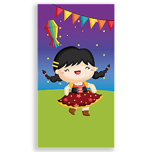 Capa Faixa Lateral Sublimado - Festa Junina