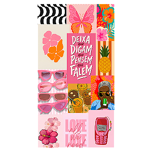 Capa Faixa Lateral Sublimado - Brasilidade