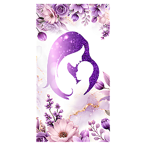 Capa Faixa Lateral Sublimado - Dia Das Mães