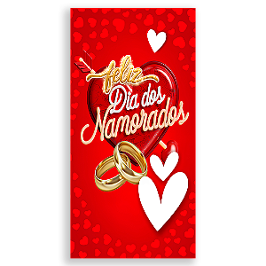 Capa Faixa Lateral Sublimado - Dia Dos Namorados
