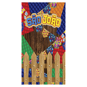 Capa Faixa Lateral Sublimado - Festa Junina