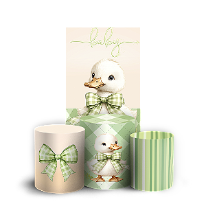 Capas Faixa Lateral e Trio Cilindro Sublimado Vest Facil - Ganso