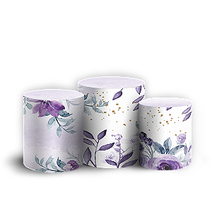 Capas Trio Cilindro Sublimado Vest Facil - Dias das Mães