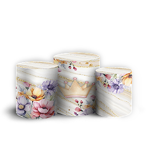 Capas Trio Cilindro Sublimado Vest Facil - Dias das Mães