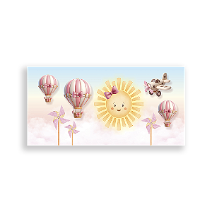 Capa Painel Retangular Sublimado - Sol