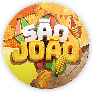 Mini Painel Sublimado - Festa Junina