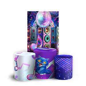 Capas Faixa Lateral e Trio Cilindro Sublimado Vest Facil - Guerreiras Do K-Pop