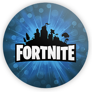 Capa Painel Redondo Sublimado - Fortnite