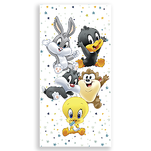Capa Faixa Lateral Sublimado - Looney Tunes