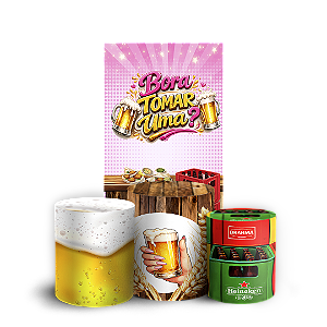 Faixa Lateral e Trio Cilindro Sublimado Vest Facil - Capas Copo De Mocinha Cerveja