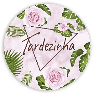 Capa Painel Redondo Sublimado - Tardezinha