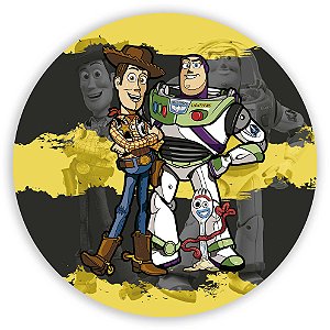 Capa Painel Redondo Sublimado - Toy Story