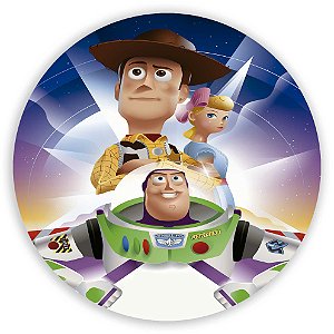 Capa Painel Redondo Sublimado - Toy Story