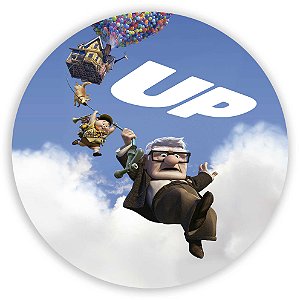Capa Painel Redondo Sublimado - Up Altas Aventuras