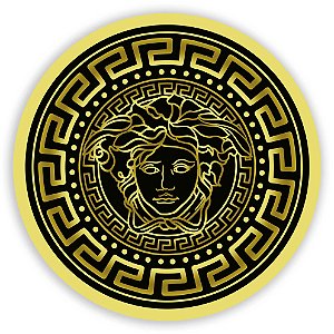 Capa Painel Redondo Sublimado - Versace