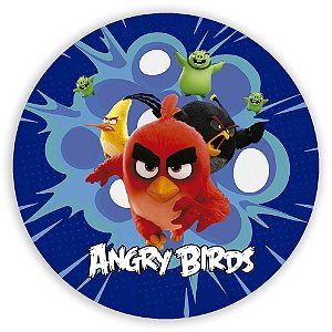 Capa Painel Redondo Sublimado - Angry Bis