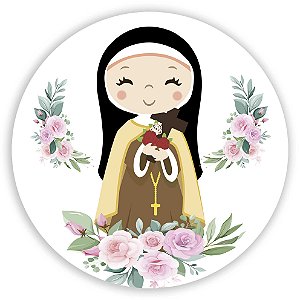 Capa Painel Redondo Sublimado - Nossa Senhora