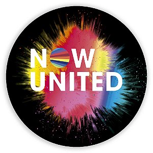 Capa Painel Redondo Sublimado - Now United