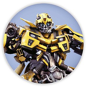Capa Painel Redondo Sublimado - Transformes