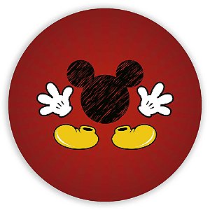 Capa Painel Redondo Sublimado - Mickey Mickey