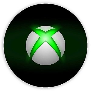 Capa Painel Redondo Sublimado - X-Box X-Box