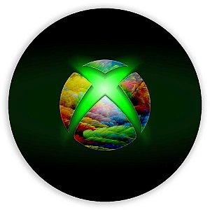 Capa Painel Redondo Sublimado - X-Box X-Box