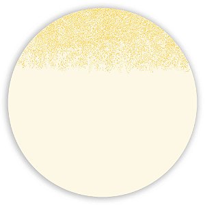 Capa Painel Redondo Sublimado - Glitter Glitter