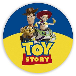 Capa Painel Redondo Sublimado - Toy Story