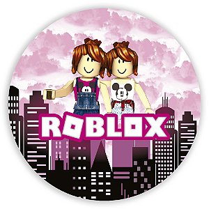 Capa Painel Redondo Sublimado - Roblox