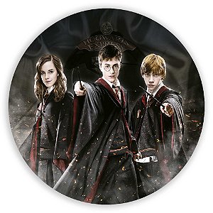 Capa Painel Redondo Sublimado - Harry Potter