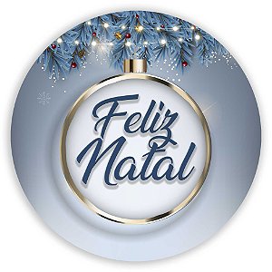 Capa Painel Redondo Sublimado - Natal Natal